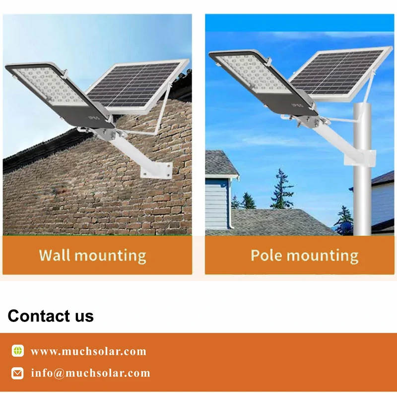 integrated solar led street light 6