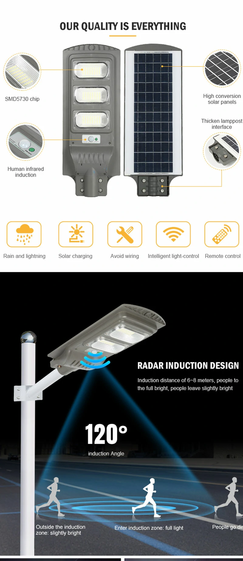 solar powered garden street lights 19