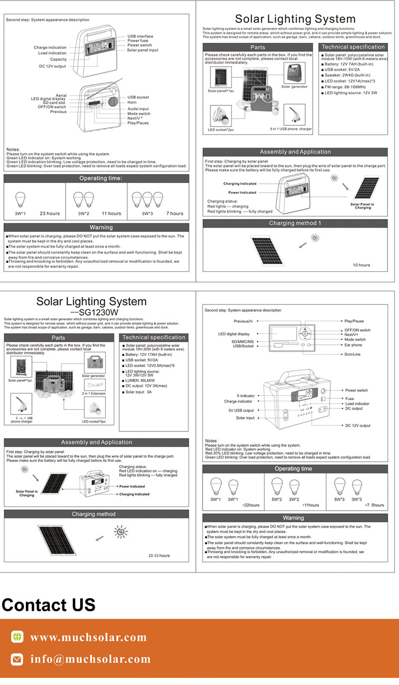 solar generator sg1230w 12