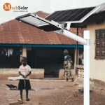 integrated solar led street light 1
